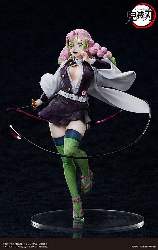 Demon Slayer: Kimetsu no Yaiba PVC Statue 1/4 Mitsuri Kanroji 41cm - Scale Statue - FREEing - Hobby Figures UK