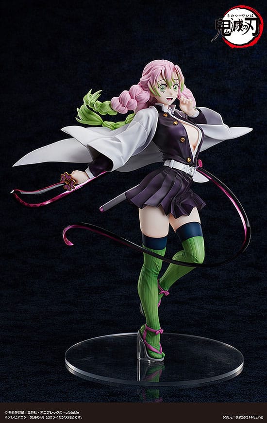 Demon Slayer: Kimetsu no Yaiba PVC Statue 1/4 Mitsuri Kanroji 41cm - Scale Statue - FREEing - Hobby Figures UK