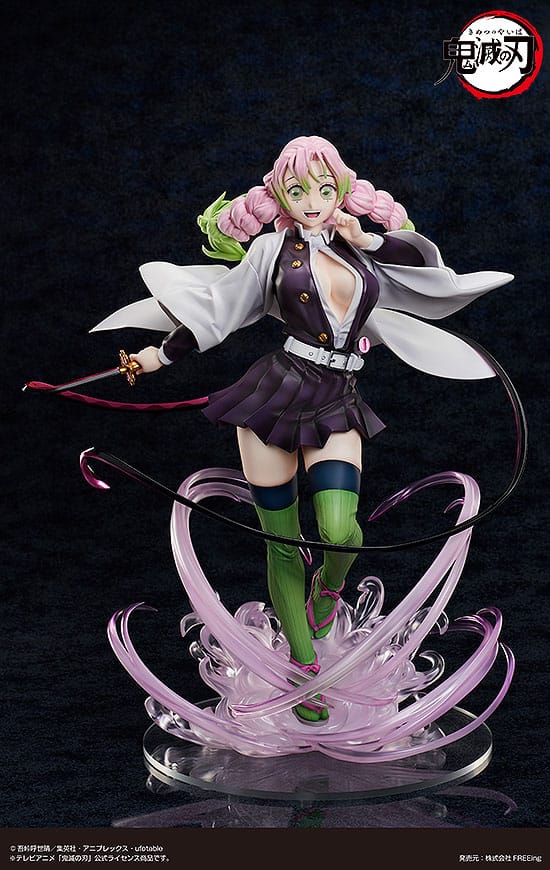 Demon Slayer: Kimetsu no Yaiba PVC Statue 1/4 Mitsuri Kanroji Deluxe Edition 41cm - Scale Statue - FREEing - Hobby Figures UK