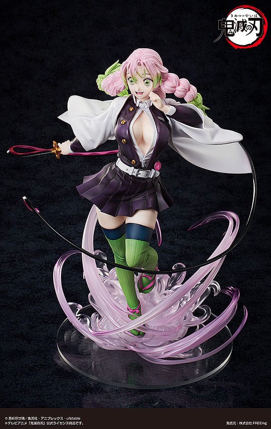 Demon Slayer: Kimetsu no Yaiba PVC Statue 1/4 Mitsuri Kanroji Deluxe Edition 41cm - Scale Statue - FREEing - Hobby Figures UK