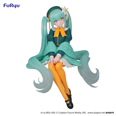 Hatsune Miku Noodle Stopper PVC Statue Flower Fairy Lily 14cm - Scale Statue - Furyu - Hobby Figures UK