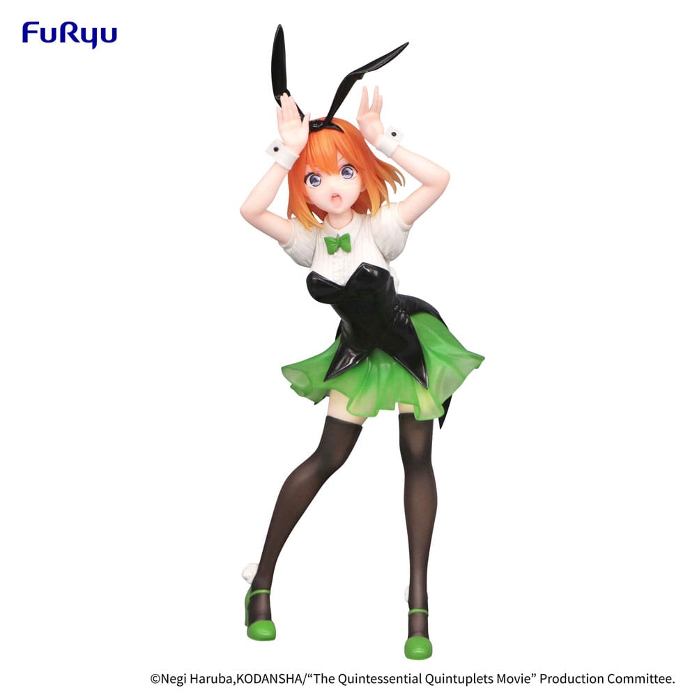 The Quintessential Quintuplets Trio-Try-iT PVC Statue Yotsuba Nakano Bunnies Ver. 22cm - Scale Statue - Furyu - Hobby Figures UK