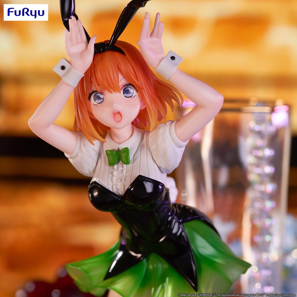 The Quintessential Quintuplets Trio-Try-iT PVC Statue Yotsuba Nakano Bunnies Ver. 22cm - Scale Statue - Furyu - Hobby Figures UK