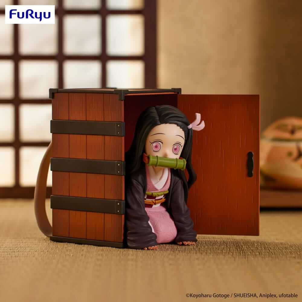 Demon Slayer: Kimetsu no Yaiba Figure PVC Statue Nezuko in Box 11cm - Scale Statue - Furyu - Hobby Figures UK