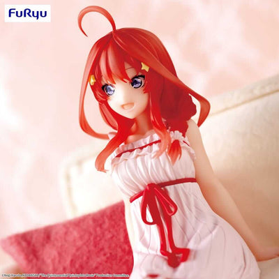 The Quintessential Quintuplets Movie Noodle Stopper PVC Statue Itsuki Nakano Loungewear Ver. 16cm - Scale Statue - Furyu - Hobby Figures UK