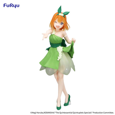 The Quintessential Quintuplets Trio-Try-iT PVC Statue Nakano Yotsuba Pastel Dress Ver. 22cm - Scale Statue - Furyu - Hobby Figures UK