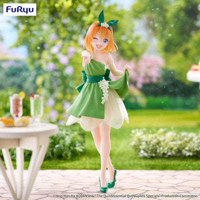 The Quintessential Quintuplets Trio-Try-iT PVC Statue Nakano Yotsuba Pastel Dress Ver. 22cm - Scale Statue - Furyu - Hobby Figures UK