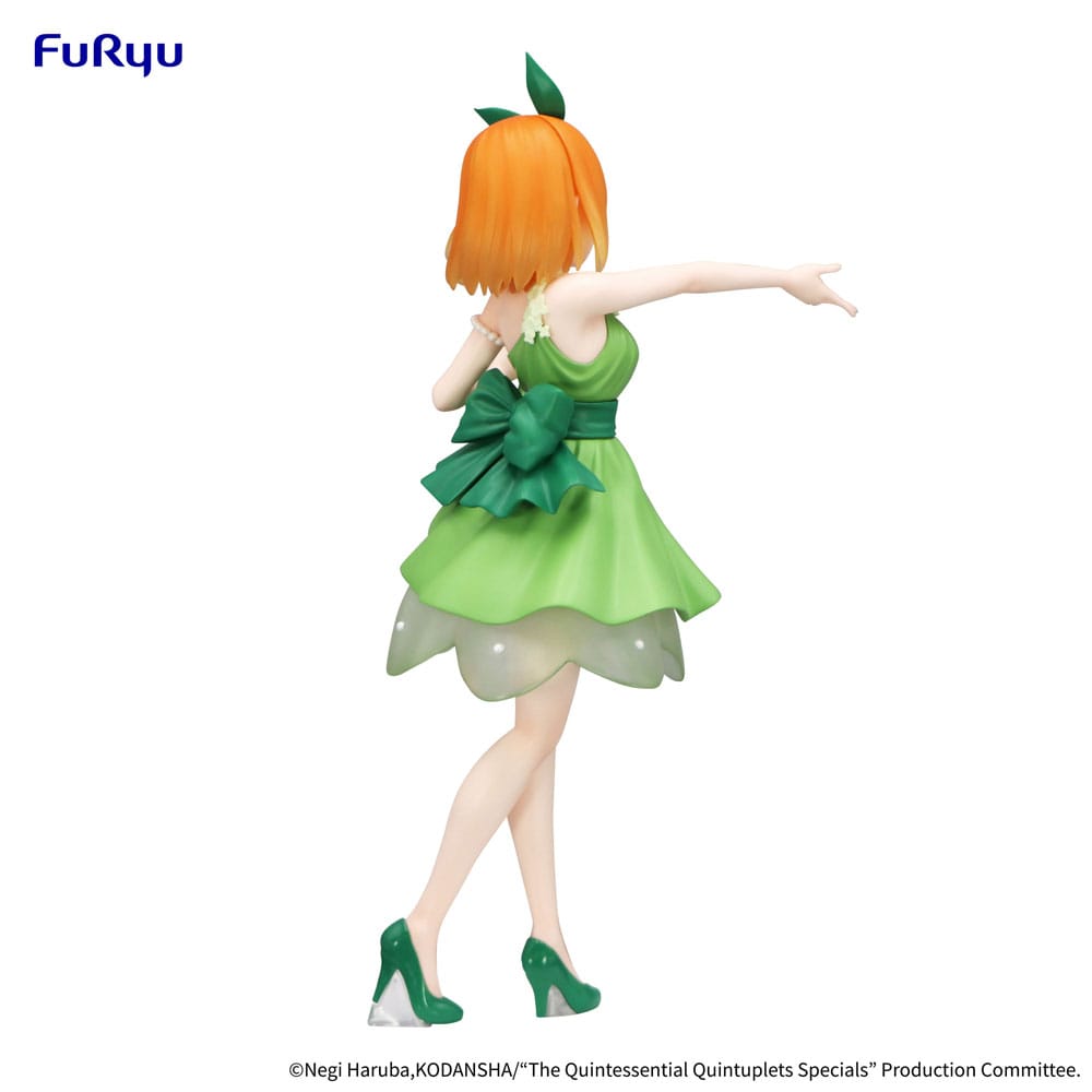 The Quintessential Quintuplets Trio-Try-iT PVC Statue Nakano Yotsuba Pastel Dress Ver. 22cm - Scale Statue - Furyu - Hobby Figures UK