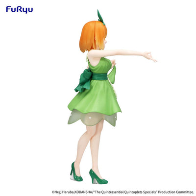 The Quintessential Quintuplets Trio-Try-iT PVC Statue Nakano Yotsuba Pastel Dress Ver. 22cm - Scale Statue - Furyu - Hobby Figures UK