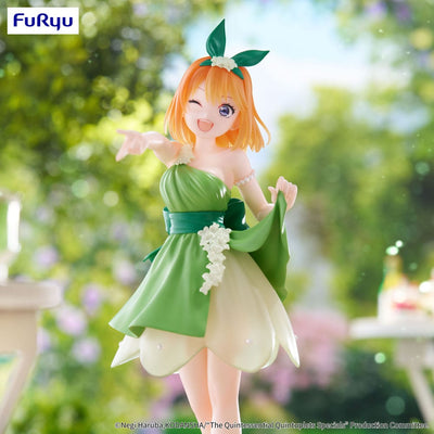 The Quintessential Quintuplets Trio-Try-iT PVC Statue Nakano Yotsuba Pastel Dress Ver. 22cm - Scale Statue - Furyu - Hobby Figures UK