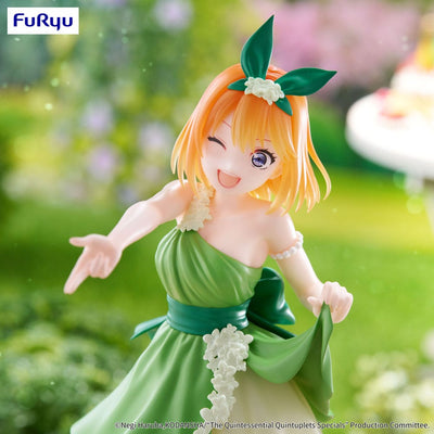 The Quintessential Quintuplets Trio-Try-iT PVC Statue Nakano Yotsuba Pastel Dress Ver. 22cm - Scale Statue - Furyu - Hobby Figures UK