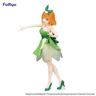 The Quintessential Quintuplets Trio-Try-iT PVC Statue Nakano Yotsuba Pastel Dress Ver. 22cm - Scale Statue - Furyu - Hobby Figures UK