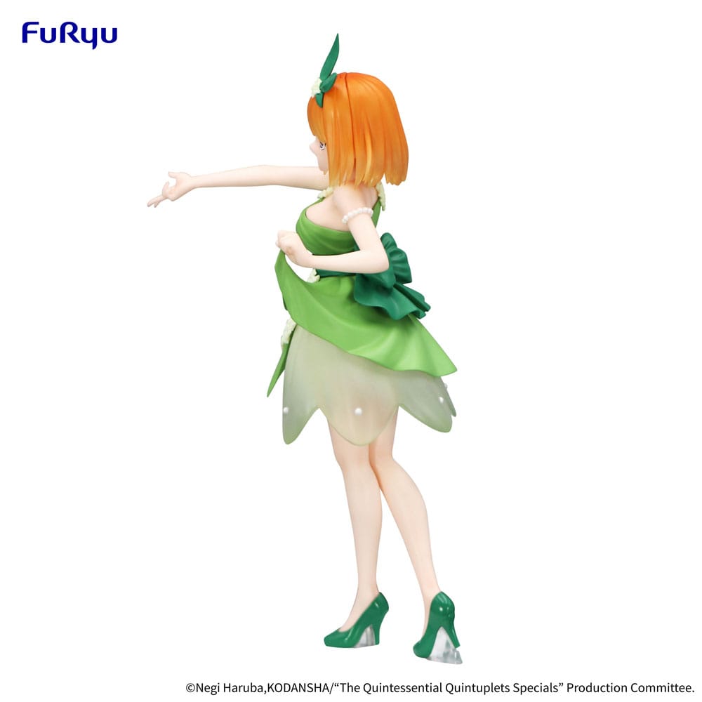 The Quintessential Quintuplets Trio-Try-iT PVC Statue Nakano Yotsuba Pastel Dress Ver. 22cm - Scale Statue - Furyu - Hobby Figures UK