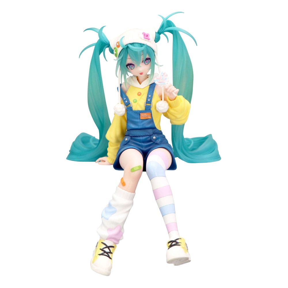 Hatsune Miku Noodle Stopper PVC Statue Hatsune Miku Lollipop 15cm - Scale Statue - Furyu - Hobby Figures UK