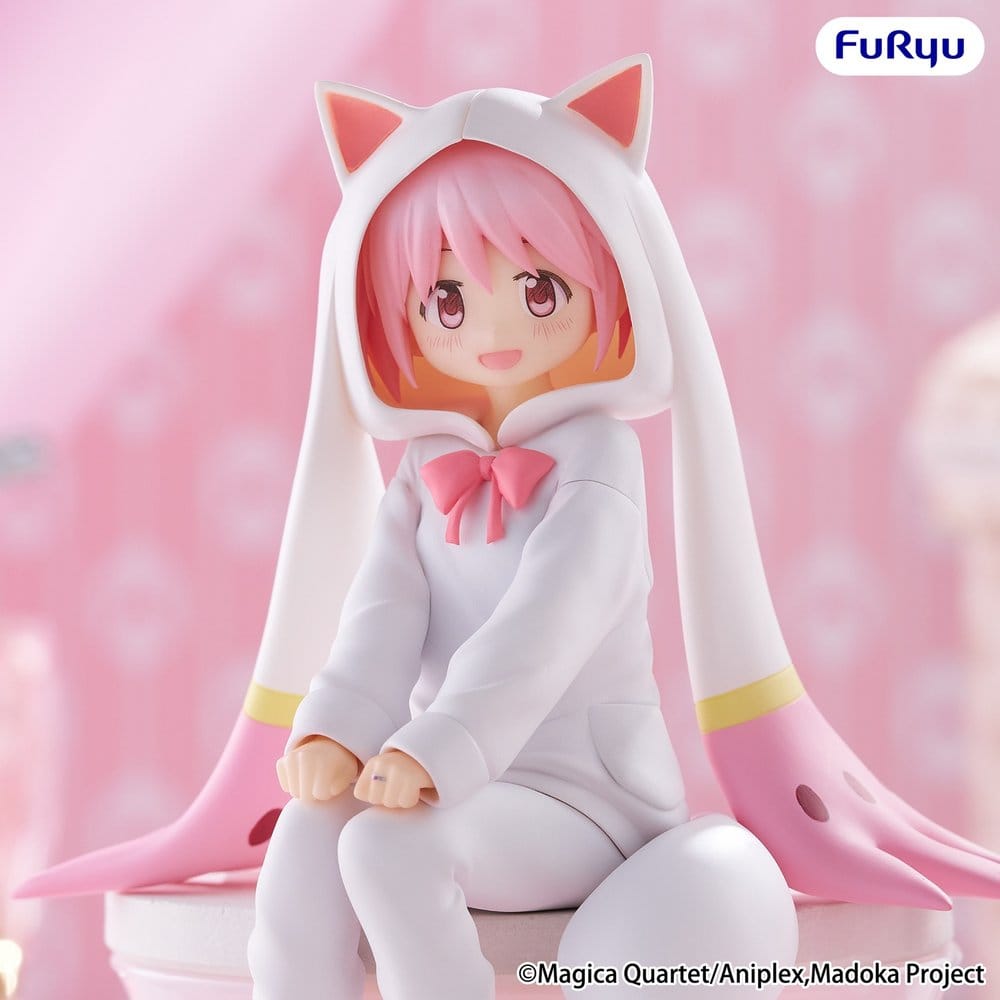 Puella Magi Madoka Magica Noodle Stopper PVC Statue Madoka Kaname 15cm ...