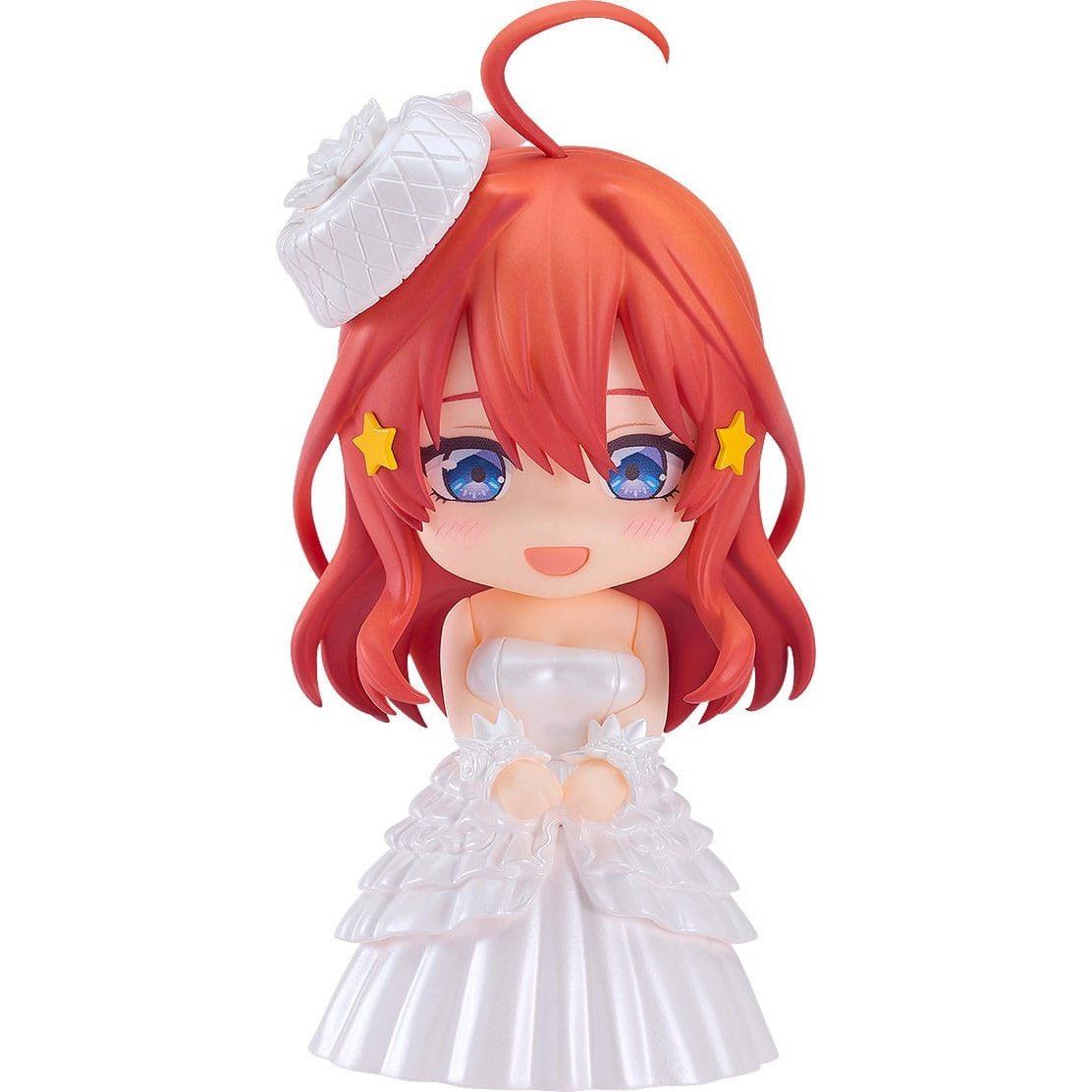 The Quintessential Quintuplets Nendoroid Action Figure Itsuki Nakano: Wedding Dress Ver. 10cm - Mini Figures - Good Smile Company - Hobby Figures UK