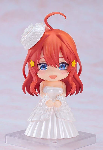 The Quintessential Quintuplets Nendoroid Action Figure Itsuki Nakano: Wedding Dress Ver. 10cm - Mini Figures - Good Smile Company - Hobby Figures UK