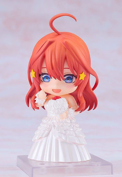 The Quintessential Quintuplets Nendoroid Action Figure Itsuki Nakano: Wedding Dress Ver. 10cm - Mini Figures - Good Smile Company - Hobby Figures UK