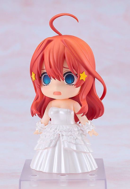 The Quintessential Quintuplets Nendoroid Action Figure Itsuki Nakano: Wedding Dress Ver. 10cm - Mini Figures - Good Smile Company - Hobby Figures UK