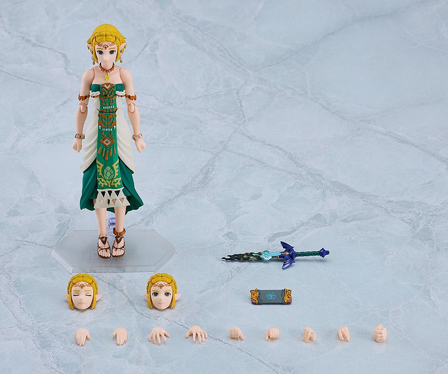 The Legend of Zelda Tears of the Kingdom Figma Action Figure Zelda Tears of the Kingdom Ver. 16cm - Action Figures - Good Smile Company - Hobby Figures UK