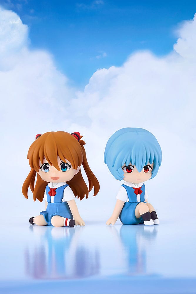 Rebuild of Evangelion Rubber Mascot Nendroid Plus Mini Figure Asuka Shikinami Langley 8cm - Mini Figures - Good Smile Company - Hobby Figures UK