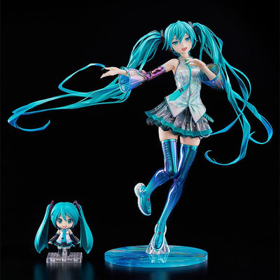 Character Vocal Series 01: Hatsune Miku PVC Statue 1/4 Hatsune Miku 0x27 Eternal Stream 41cm - Scale Statue - Good Smile Company - Hobby Figures UK