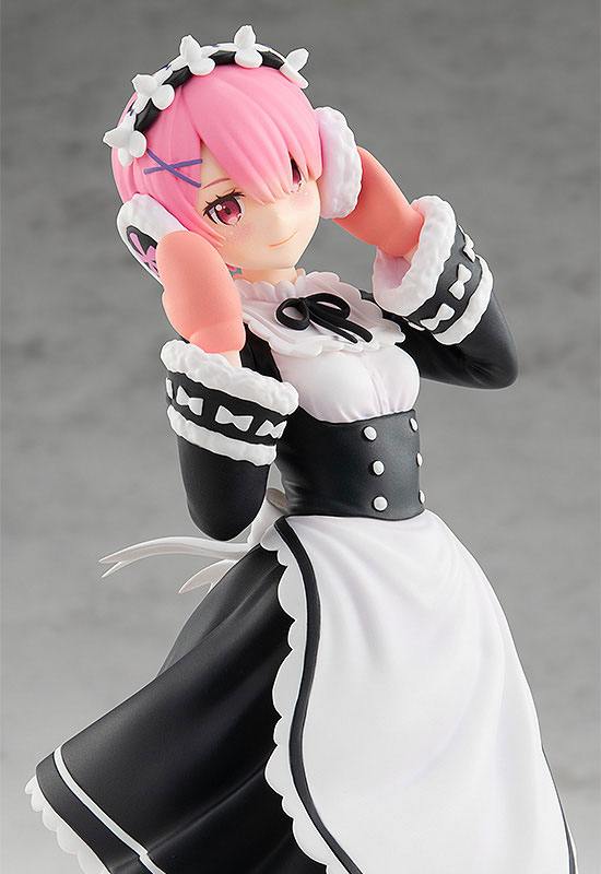 Re: Zero Starting Life in Another World PVC Statue Pop Up Parade Ram: Ice Season Ver. 17cm - Scale Statue - Good Smile Company - Hobby Figures UK