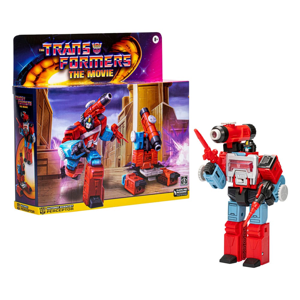 The Transformers: The Movie Retro Action Figure Perceptor 14cm - Action Figures - Hasbro - Hobby Figures UK