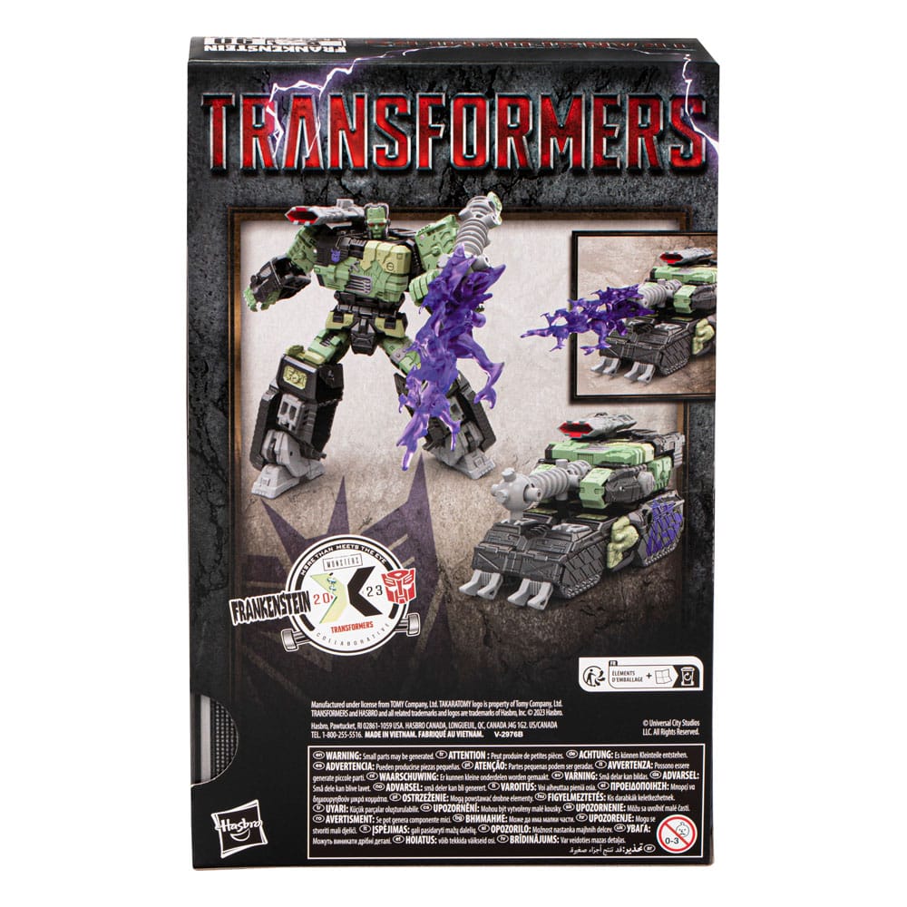 Transformers x Universal Monsters Frankenstein Action Figure Frankentron - Action Figures - Hasbro - Hobby Figures UK