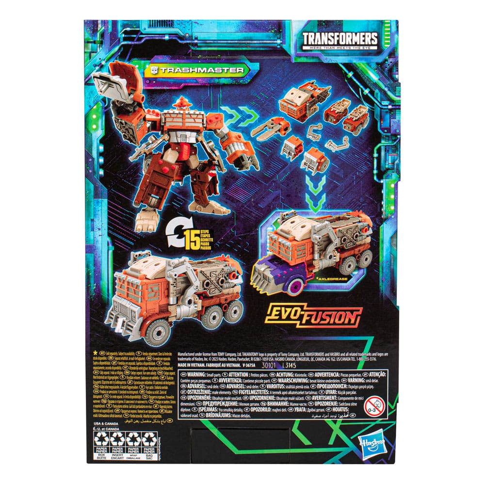 Transformers Generations Legacy Evolution Voyager Class Action Figure Trashmaster 18cm - Action Figures - Hasbro - Hobby Figures UK