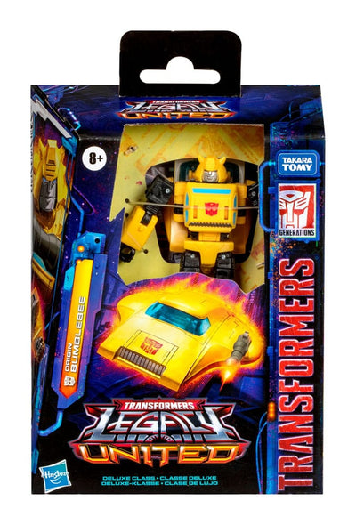 Transformers Generations Legacy United Deluxe Class Action Figure Origin Bumblebee 14cm - Action Figures - Hasbro - Hobby Figures UK