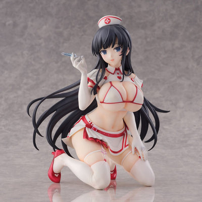 Shinobi Master Senran Kagura: New Link PVC Statue 1/4 Ikaruga: Sexy Nurse Ver. 25cm - Scale Statue - Hobby Stock - Hobby Figures UK