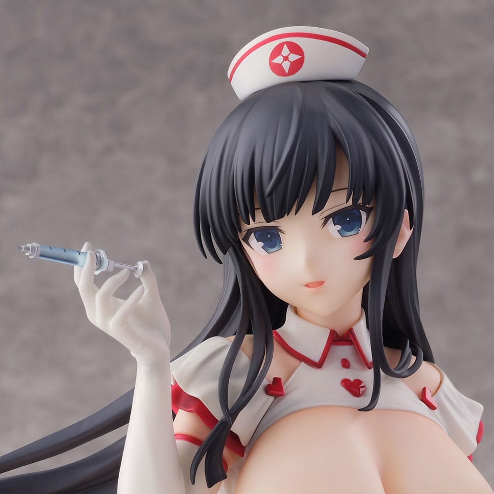 Shinobi Master Senran Kagura: New Link PVC Statue 1/4 Ikaruga: Sexy Nurse Ver. 25cm - Scale Statue - Hobby Stock - Hobby Figures UK
