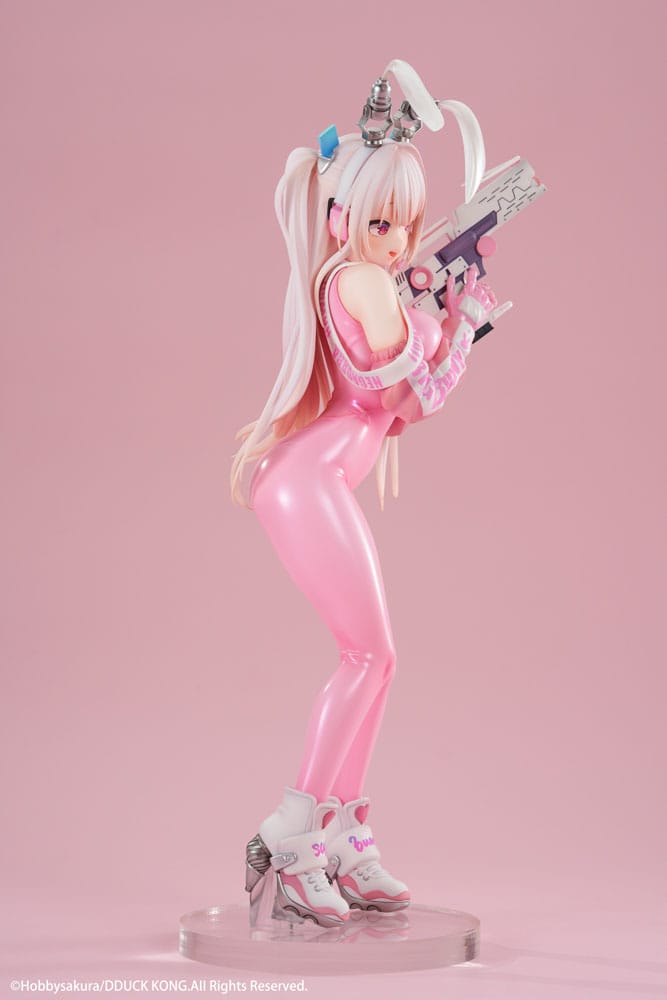 Original Illustration PVC Statue 1/6 Super Bunny Illustrated by DDUCK KONG 28cm - Scale Statue - Hobby Sakura - Hobby Figures UK