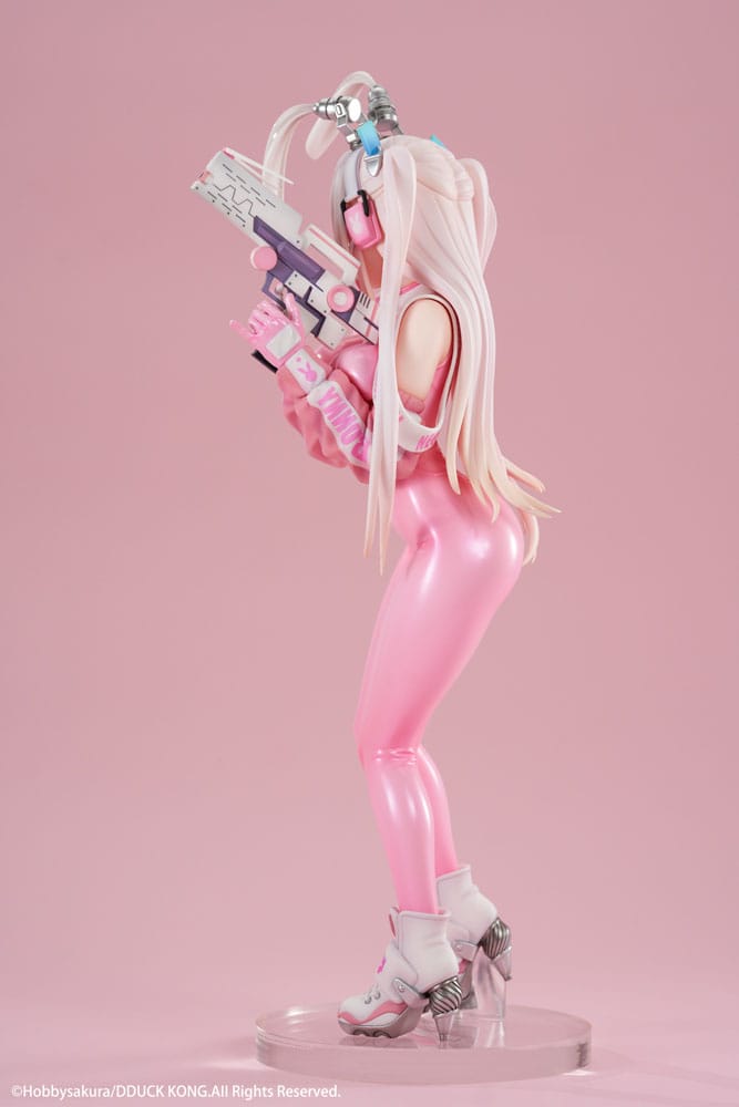 Original Illustration PVC Statue 1/6 Super Bunny Illustrated by DDUCK KONG 28cm - Scale Statue - Hobby Sakura - Hobby Figures UK