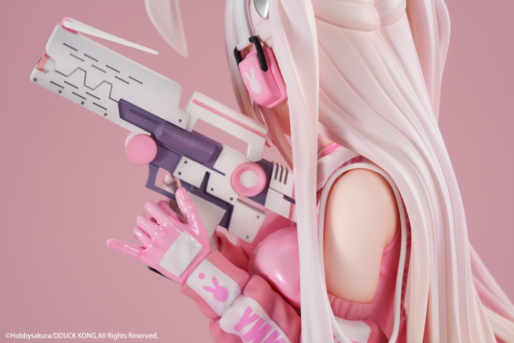 Original Illustration PVC Statue 1/6 Super Bunny Illustrated by DDUCK KONG 28cm - Scale Statue - Hobby Sakura - Hobby Figures UK