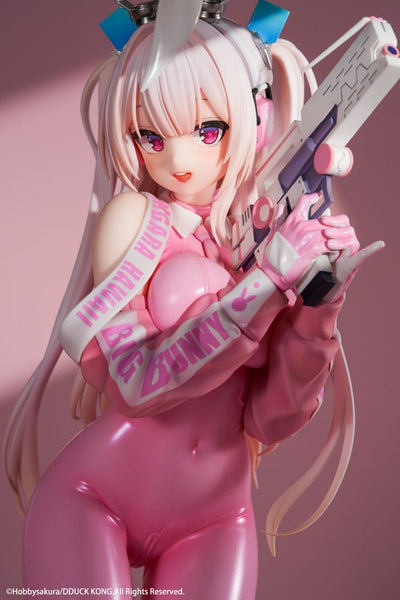 Original Illustration PVC Statue 1/6 Super Bunny Illustrated by DDUCK KONG 28cm - Scale Statue - Hobby Sakura - Hobby Figures UK