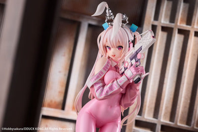 Original Illustration PVC Statue 1/6 Super Bunny Illustrated by DDUCK KONG 28cm - Scale Statue - Hobby Sakura - Hobby Figures UK