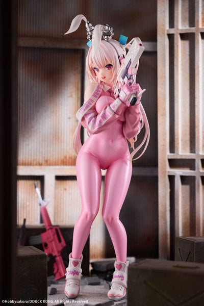 Original Illustration PVC Statue 1/6 Super Bunny Illustrated by DDUCK KONG 28cm - Scale Statue - Hobby Sakura - Hobby Figures UK