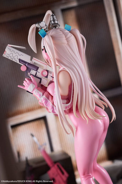 Original Illustration PVC Statue 1/6 Super Bunny Illustrated by DDUCK KONG 28cm - Scale Statue - Hobby Sakura - Hobby Figures UK
