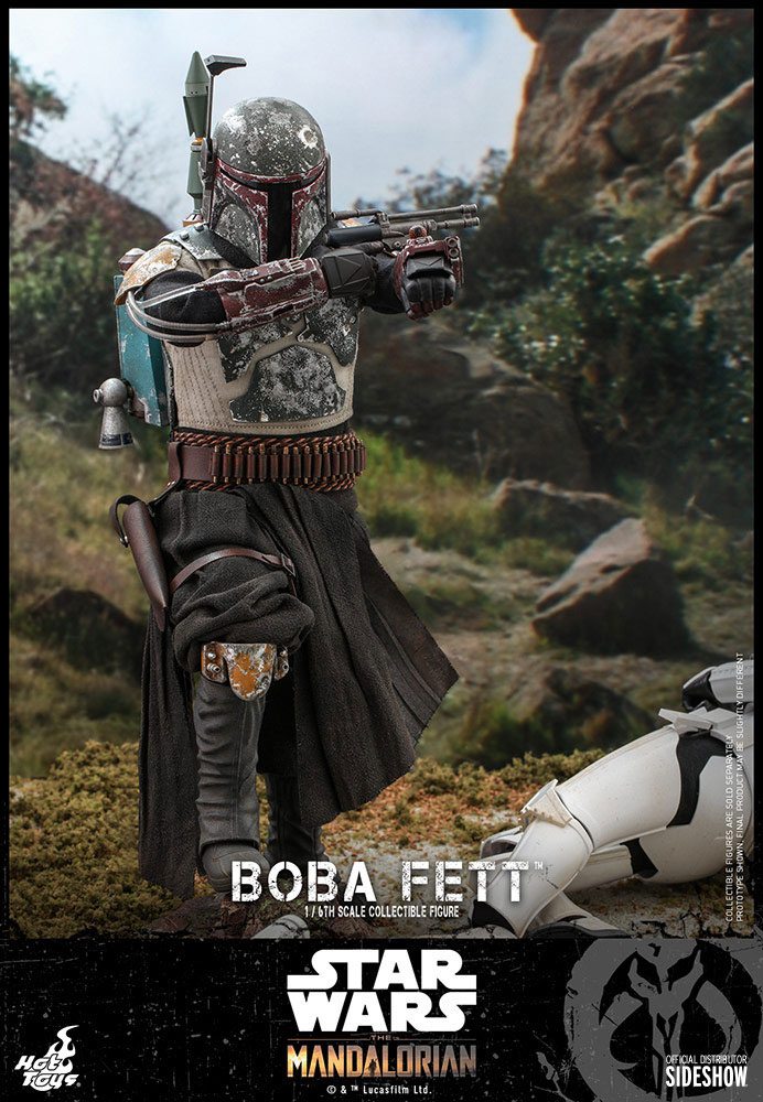 Star Wars The Mandalorian Action Figure 1/6 Boba Fett 30cm - Action Figures - Hot Toys - Hobby Figures UK