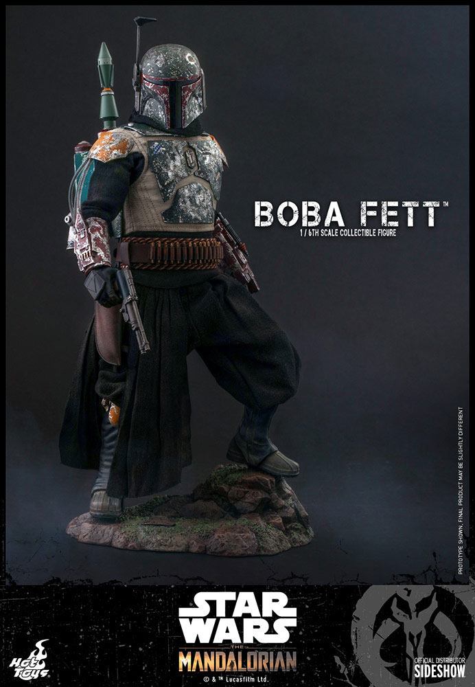 Star Wars The Mandalorian Action Figure 1/6 Boba Fett 30cm - Action Figures - Hot Toys - Hobby Figures UK