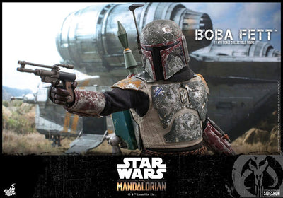 Star Wars The Mandalorian Action Figure 1/6 Boba Fett 30cm - Action Figures - Hot Toys - Hobby Figures UK