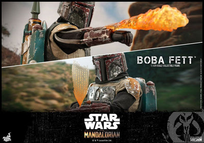 Star Wars The Mandalorian Action Figure 1/6 Boba Fett 30cm - Action Figures - Hot Toys - Hobby Figures UK