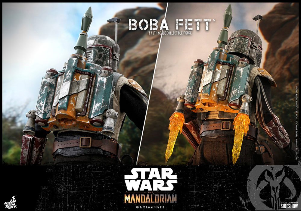 Star Wars The Mandalorian Action Figure 1/6 Boba Fett 30cm - Action Figures - Hot Toys - Hobby Figures UK