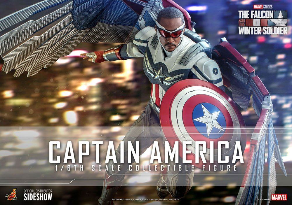 The Falcon and The Winter Soldier Action Figure 1/6 Captain America 30cm - Action Figures - Hot Toys - Hobby Figures UK