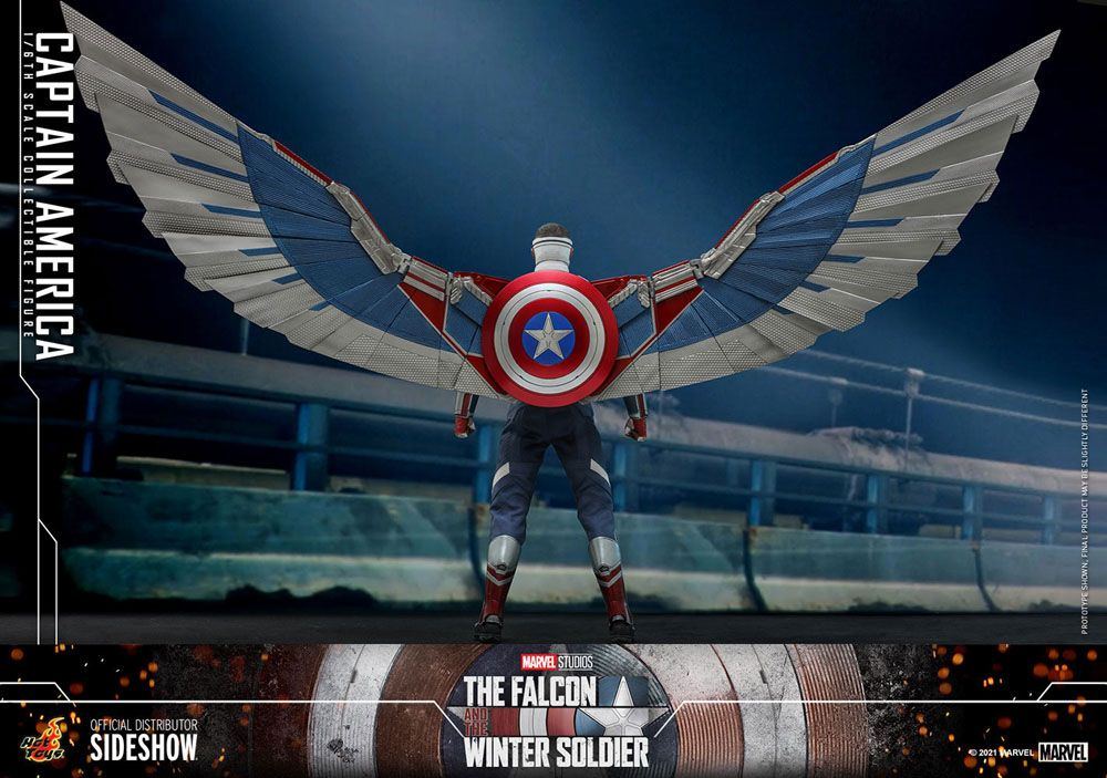 The Falcon and The Winter Soldier Action Figure 1/6 Captain America 30cm - Action Figures - Hot Toys - Hobby Figures UK