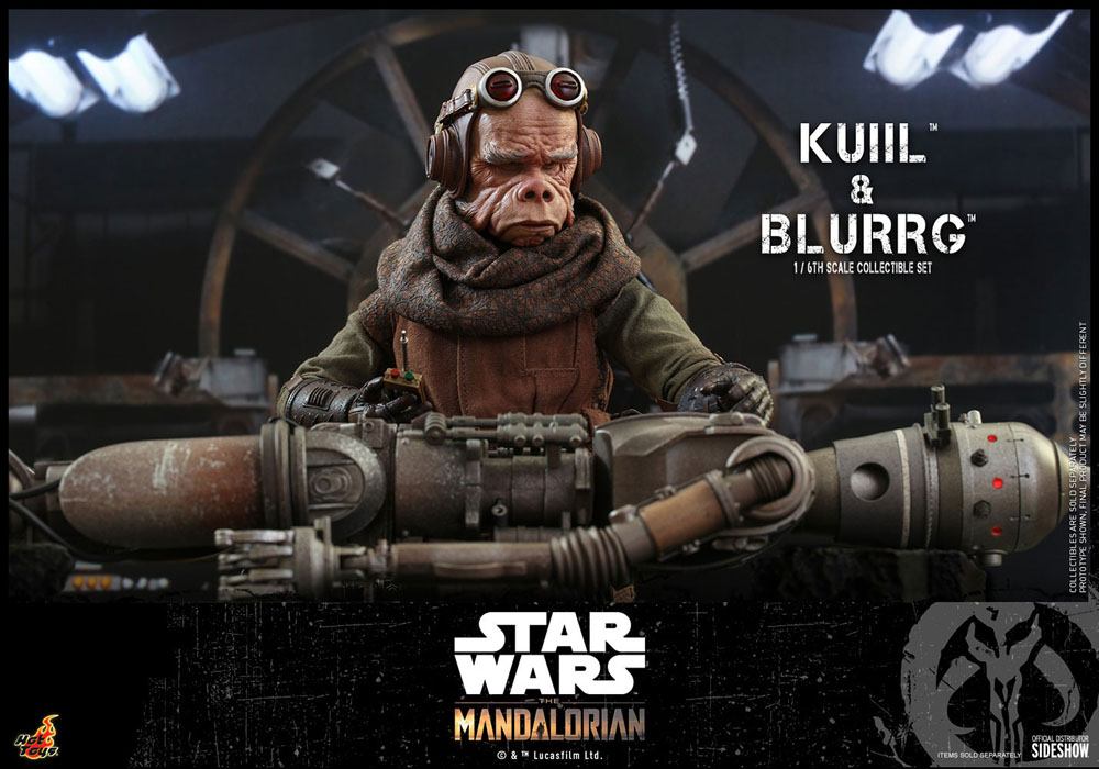 Star Wars The Mandalorian Action Figure 2-Pack 1/6 Kuiil & Blurrg 37cm - Action Figures - Hot Toys - Hobby Figures UK