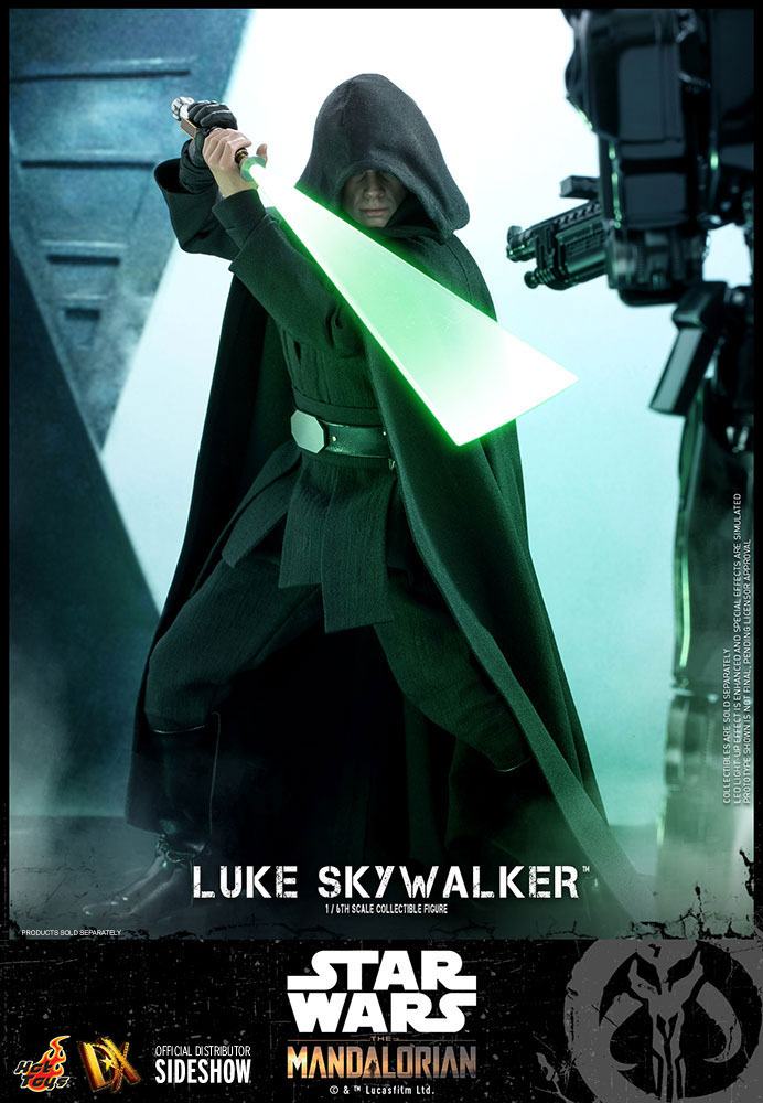Star Wars The Mandalorian Action Figure 1/6  Luke Skywalker 30cm - Action Figures - Hot Toys - Hobby Figures UK