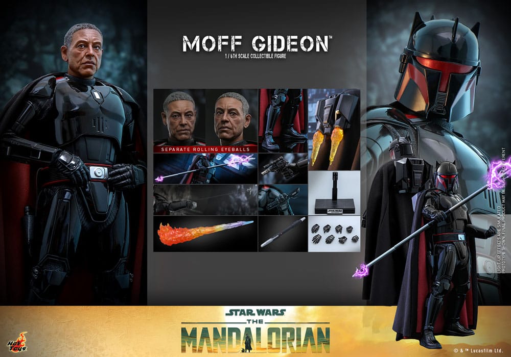 Star Wars: The Mandalorian Action Figure 1/6 Moff Gideon 29cm - Action Figures - Hot Toys - Hobby Figures UK